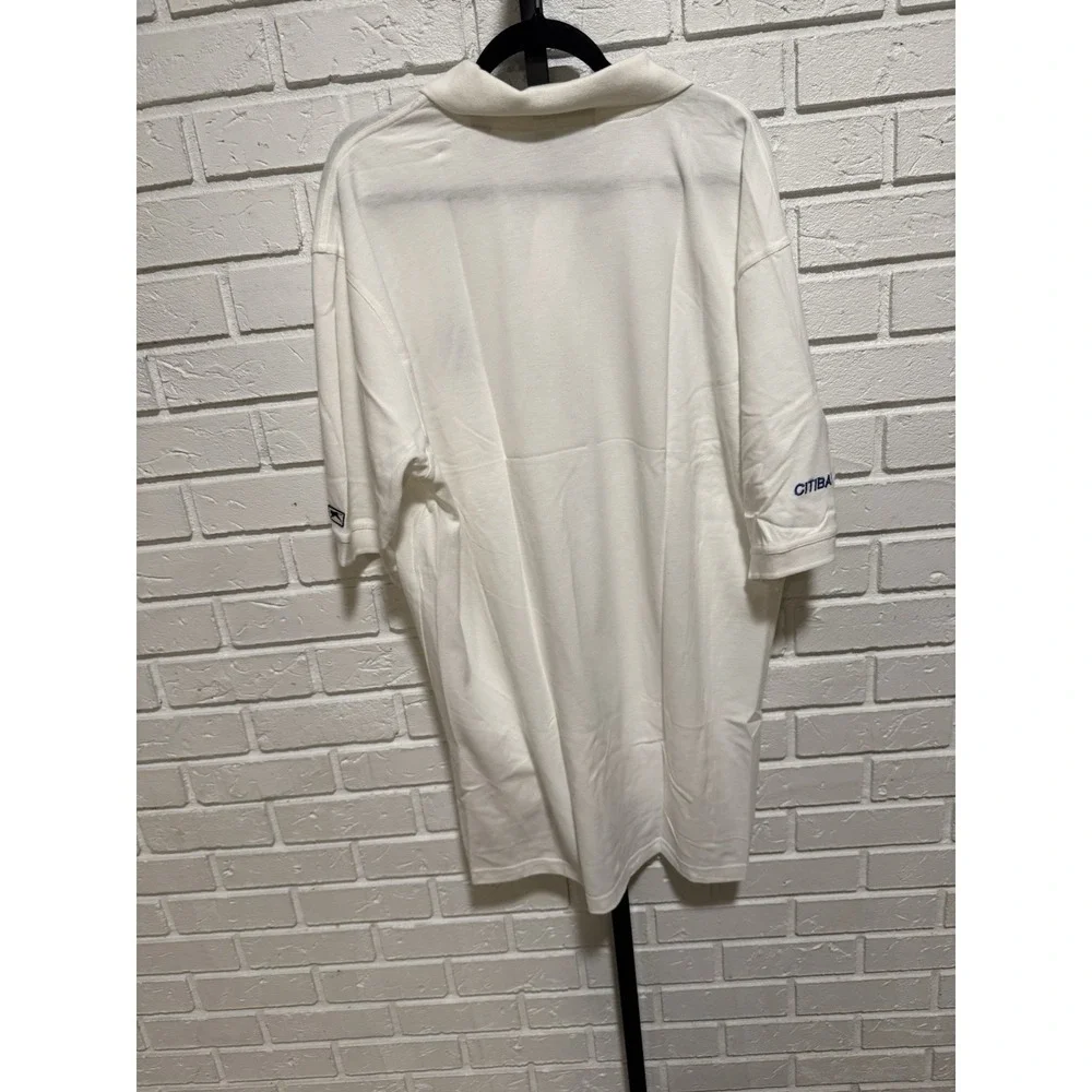 NWT 1997 PGA Championship Winged Foot Citibank Golf Polo Shirt XL White Vintage - Picture 8 of 11